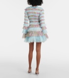 Susan Fang Tiered tulle minidress