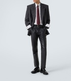 Saint Laurent Lino leather derby shoes