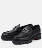 Christian Louboutin CL Moc Lug leather loafers