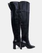 Steve Madden Courage Boots in Black Exotic