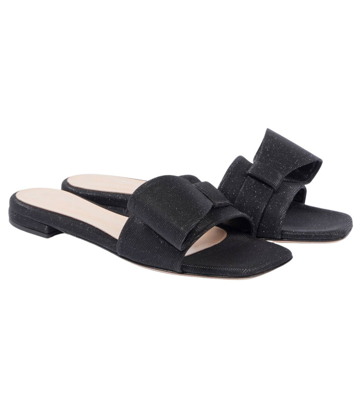Photo: Gianvito Rossi Bow slides