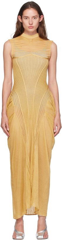 Photo: Isa Boulder Yellow Whisky Maxi Dress