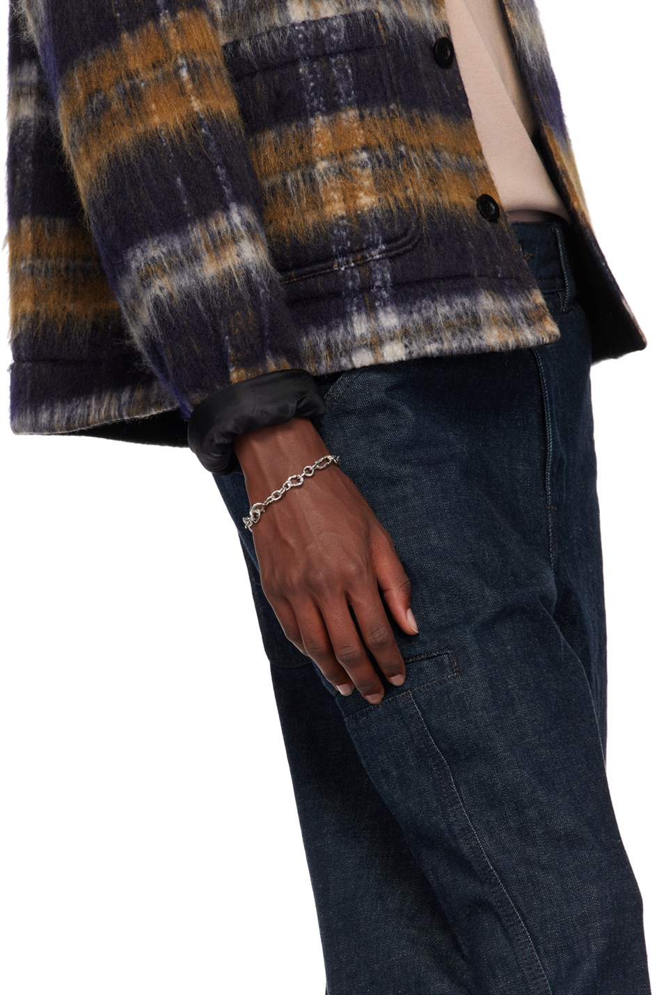 Vasiliki Silver Andromeda's Chain Bracelet