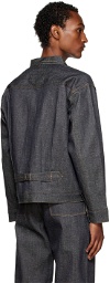 Taiga Takahashi Blue 1920's Denim Jacket