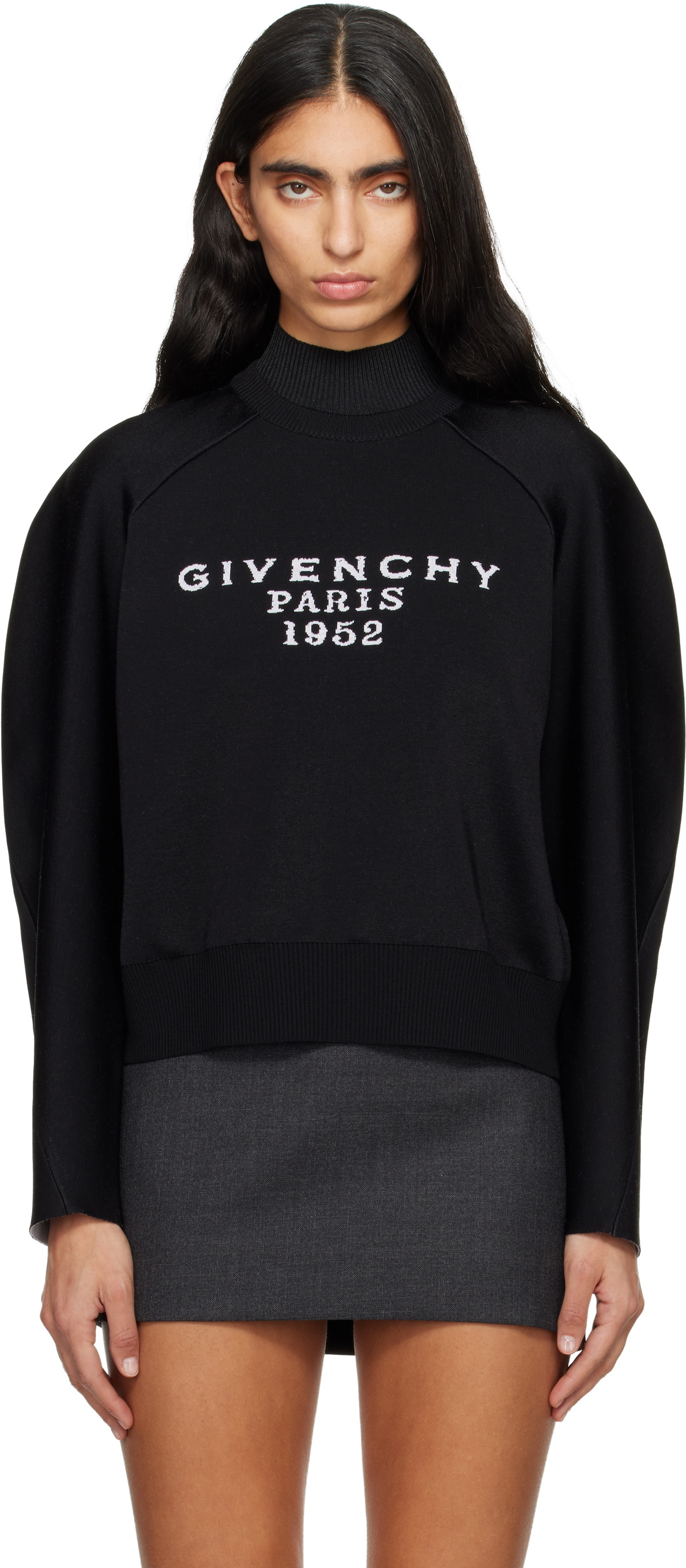 Givenchy Black 'Givenchy' Signature Sweater