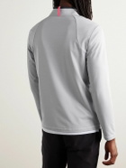 G/FORE - Brushed Tech-Jersey Half-Zip Golf Top - Gray