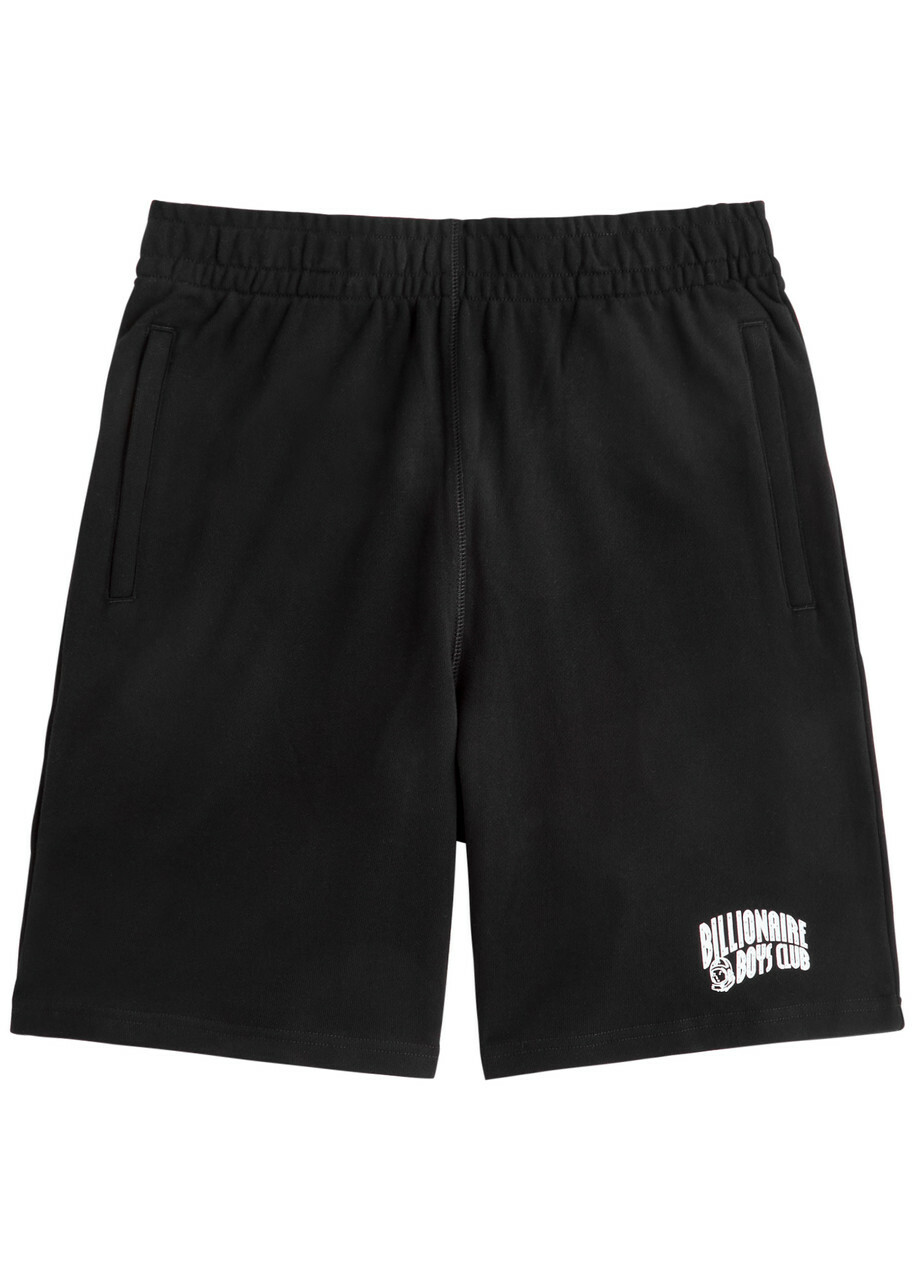Billionaire Boys Club Arch Logo Printed Cotton Shorts Black