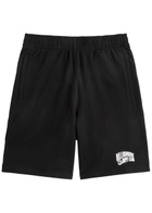Billionaire Boys Club Arch Logo Printed Cotton Shorts Black