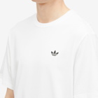 Adidas Men's 4.0 Logo T-Shirt in White/Black