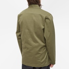 Universal Works Men's Kyoto Work Jacket in Light Olive