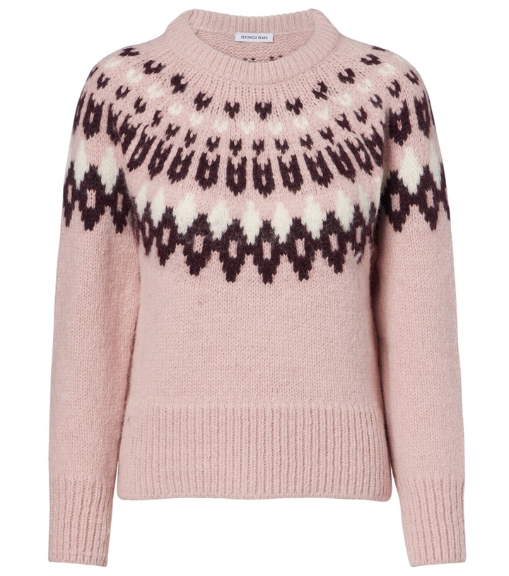 Photo: Veronica Beard Anne Fair Isle wool-blend sweater
