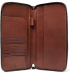 James Purdey & Sons - Leather Travel Wallet - Brown