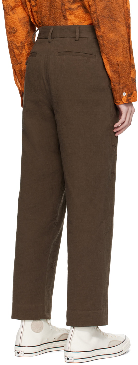 STUDIO SCHMITD - ECHO Trousers - brown stripes