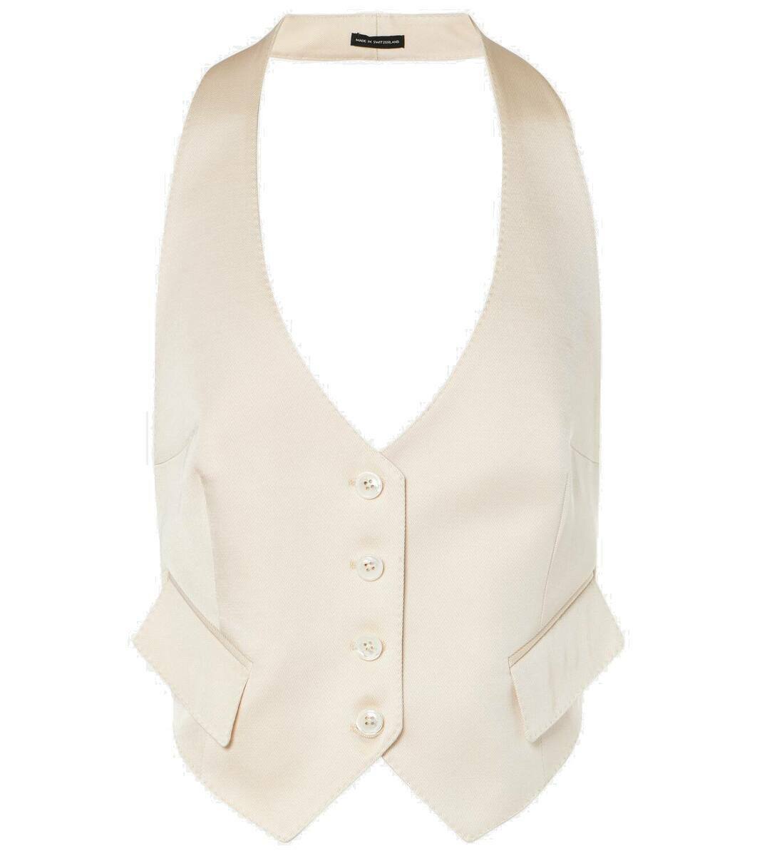 ベスト・ジレ Tom Ford Barathea Silk Wool Vest LUSTROUS BARATHEA SILK WOOL WAISTCOAT | Tom Ford Fashion