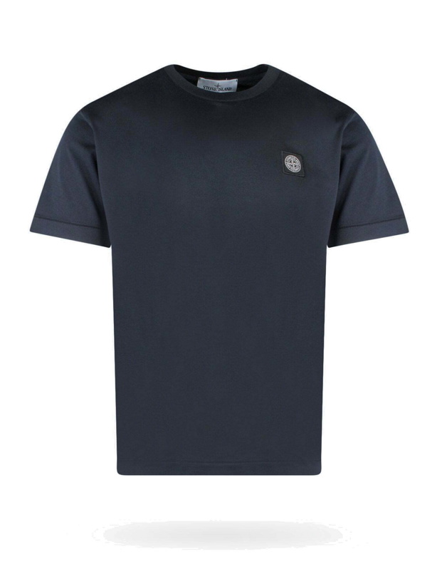 Photo: Stone Island T Shirt Blue   Mens