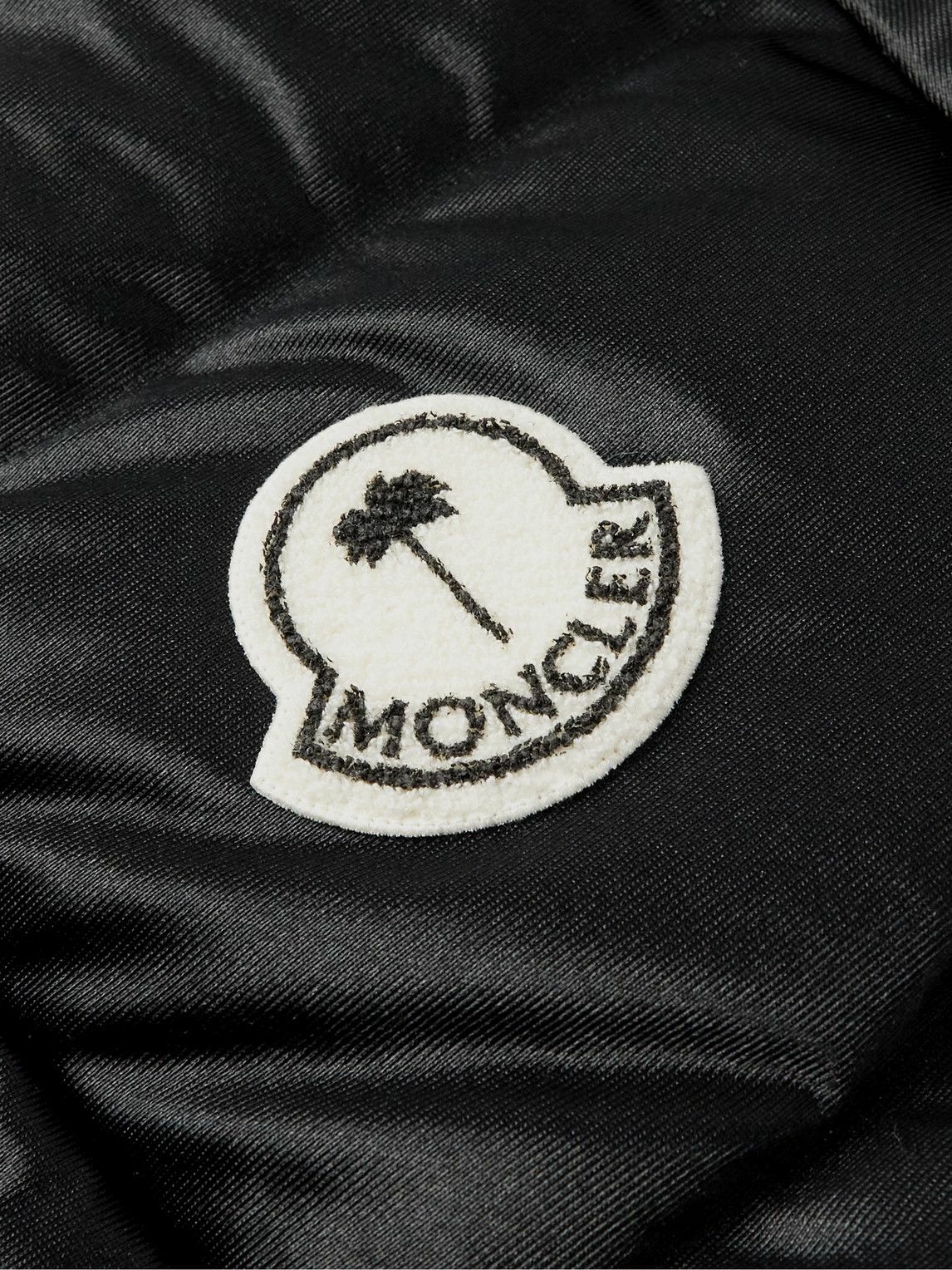 ★MONCLER × Palm Angels★レーシング ロゴ コットン パーカー Moncler Moncler x Palm Angels Racing Logo Cotton Hoodie