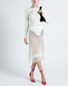 Marco Rambaldi Womens Sweater in Off white