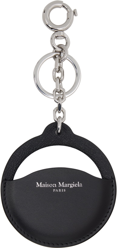 Photo: Maison Margiela Black Circular Keychain