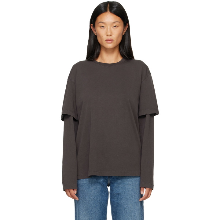 Photo: AGOLDE Brown Lois T-shirt
