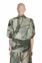 Ziggy Chen Shirt In Green Viscose