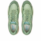 Saucony Men's 3D Grid Hurricane Sneakers in Green/Cream