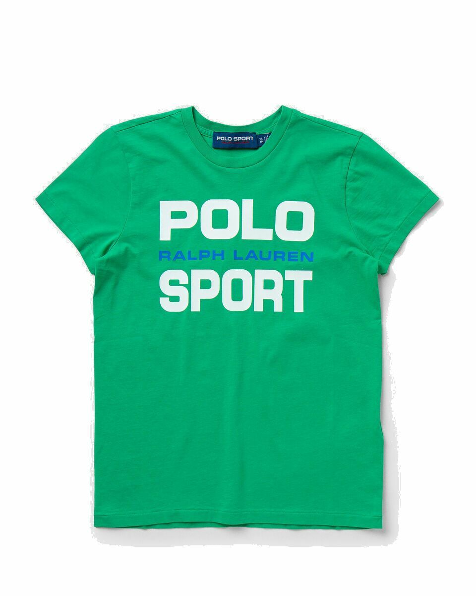 Photo: Polo Ralph Lauren Wmns Polo Sport Rl S/S Tee Green - Womens - Shortsleeves