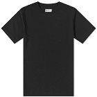 Universal Works Men's Short Sleeve Core T-Shirt in Black
