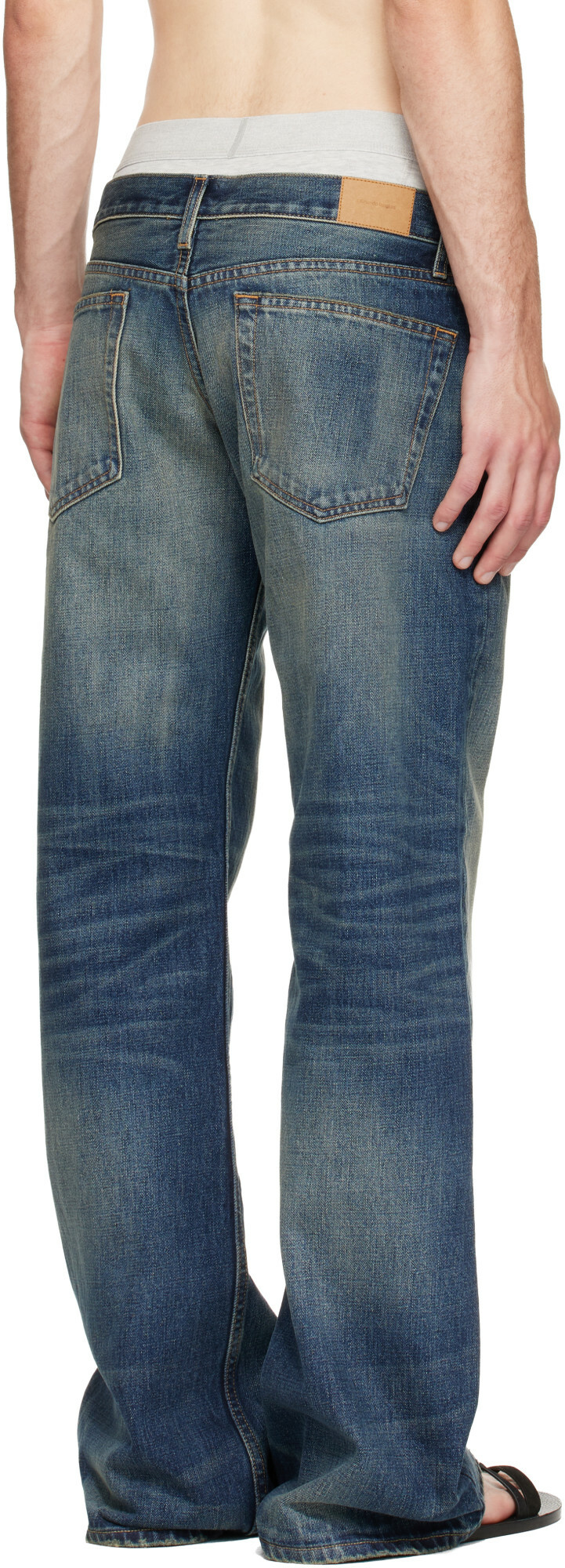 Raimundo Langlois Indigo Bootcut Jeans