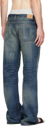 Raimundo Langlois Indigo Bootcut Jeans