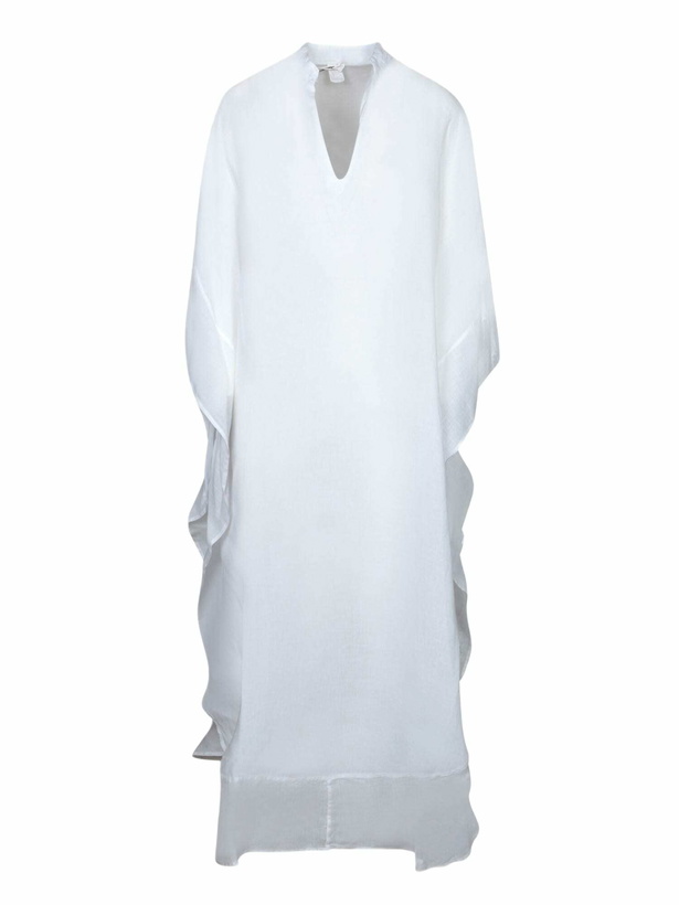 Photo: 120% Lino White Linen Kaftan Dress