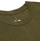 Rick Owens - Level Slim-Fit Jersey T-Shirt - Men - Army green