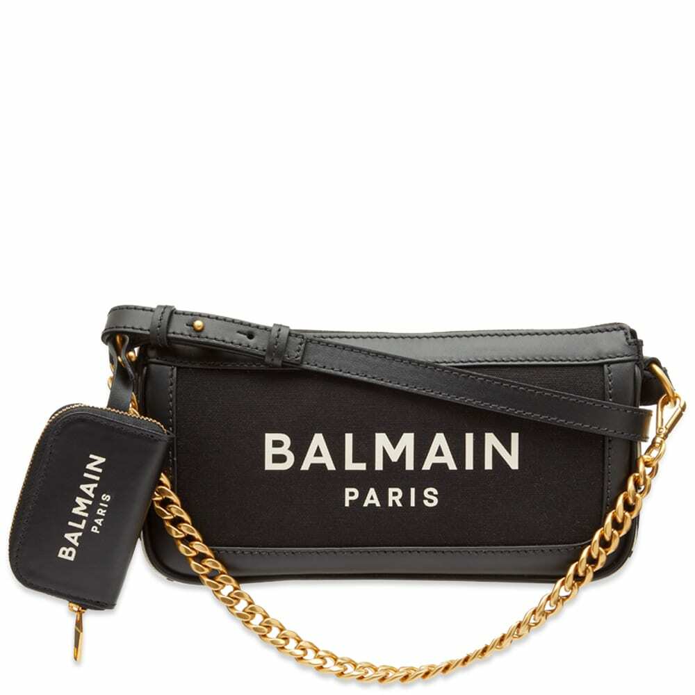 Balmain Women's B-Army Canvas Bag In Black Balmain