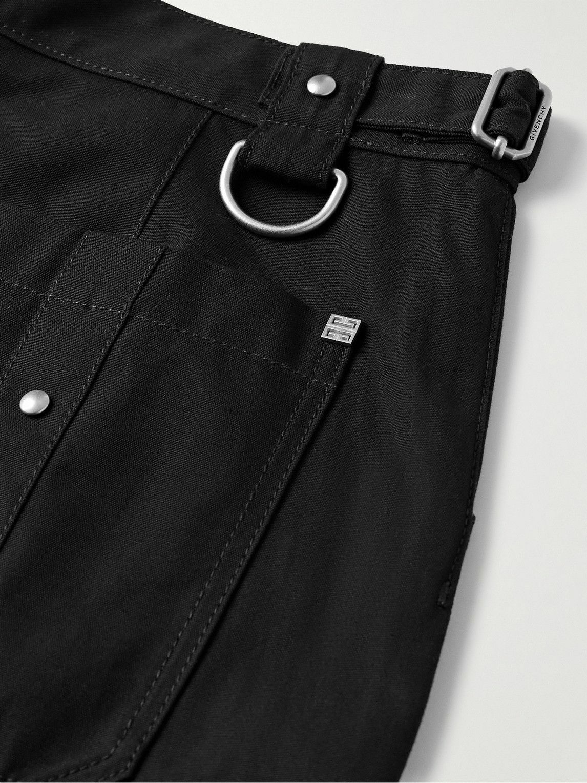 【送料&関税込】Givenchy Belted Tailored Pants Givenchy high-waist Cargo Trousers | Black | FARFETCH