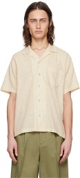 Kartik Research Off-White Sequinned Shirt
