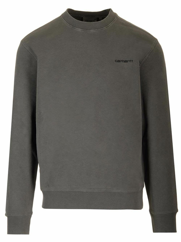 Photo: Carhartt duster Script Sweatshirt