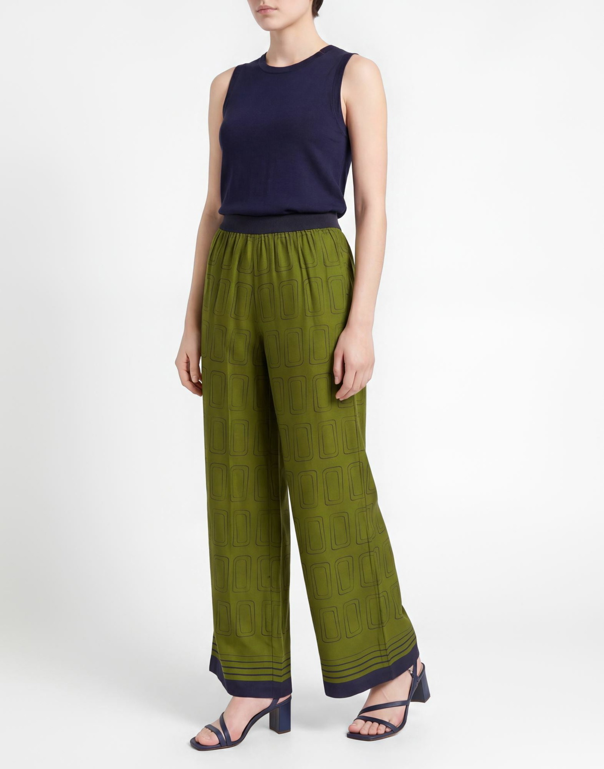 Slowear Womens Pants Khaki