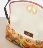 Valentino Garavani DeVain Small floral jacquard shoulder bag