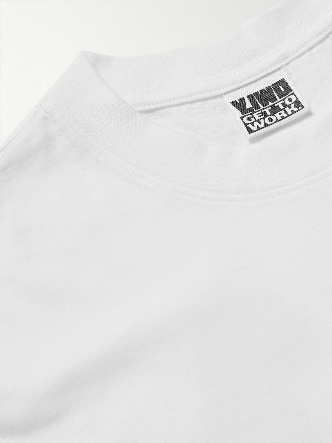 Y,IWO - Logo-Print Cotton-Jersey T-Shirt - White Y,IWO