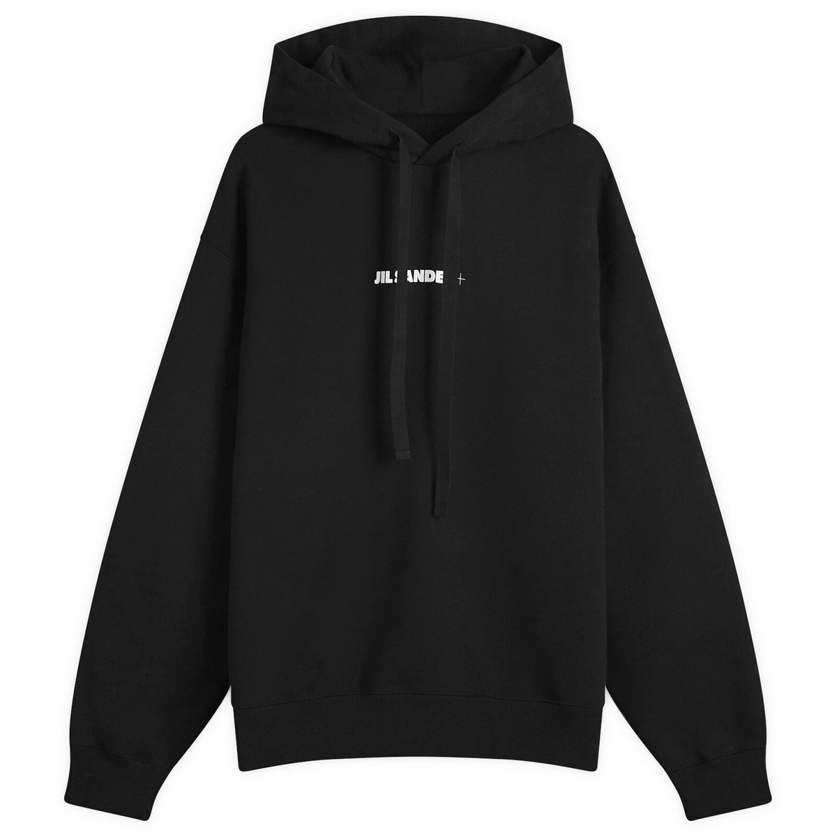 Jil Sander+ Women's Logo Hoodie in Black