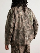 Neighborhood - Fatigue Logo-Appliquéd Camouflage-Print Cotton-Ripstop Jacket - Brown