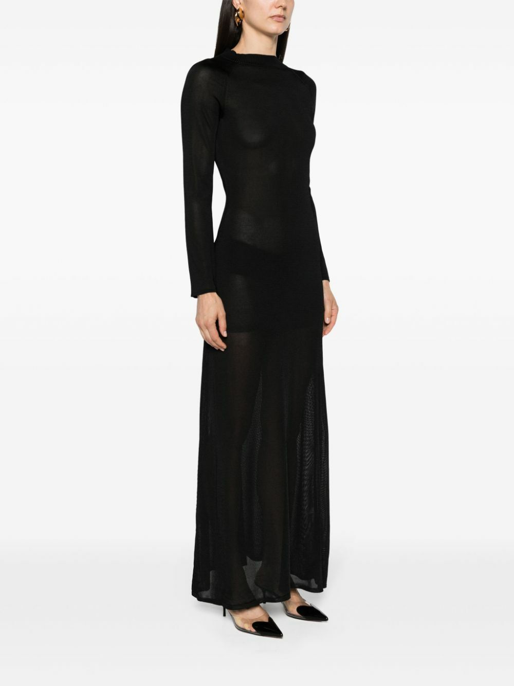 printed black dress Midi 279M1 Size:XL(Fit for EU 44-46, US 12-14, UK/AU 16-18, IT 48-50) What Do You Wear
