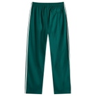 Adidas Baggy Track Pant in Collegiate Green
