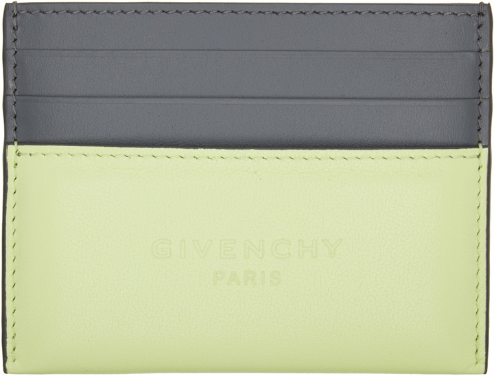 Photo: Givenchy Green & Black Antigona Stamped Card Holder