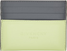 Givenchy Green & Black Antigona Stamped Card Holder