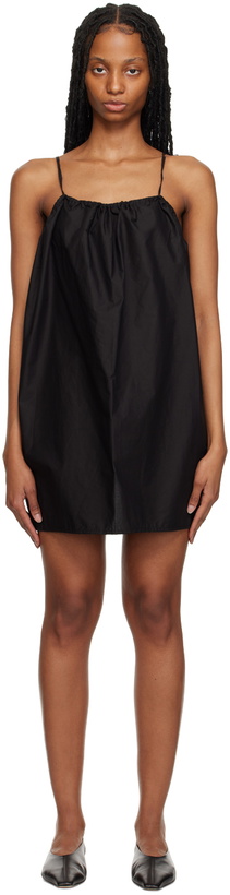 Photo: Deiji Studios Black 'The Halter' Midi Dress