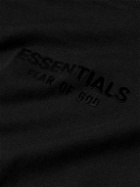 Fear of God Essentials Kids - Logo-Appliquéd Cotton-Jersey T-Shirt - Black