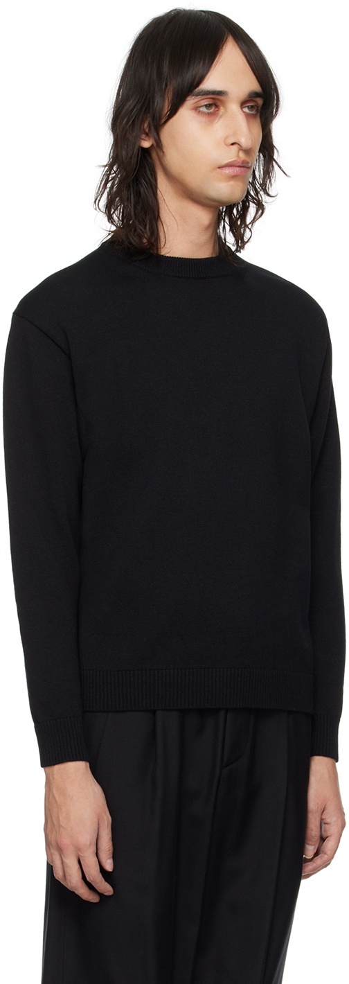 ATON Black Washi Sweater