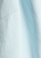 Faithfull The Brand Jaques Linen Mini Dress Blue