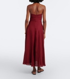 Johanna Ortiz Exploring Textures linen maxi dress