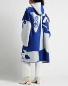 Burberry Womens Coat Bright in Blue